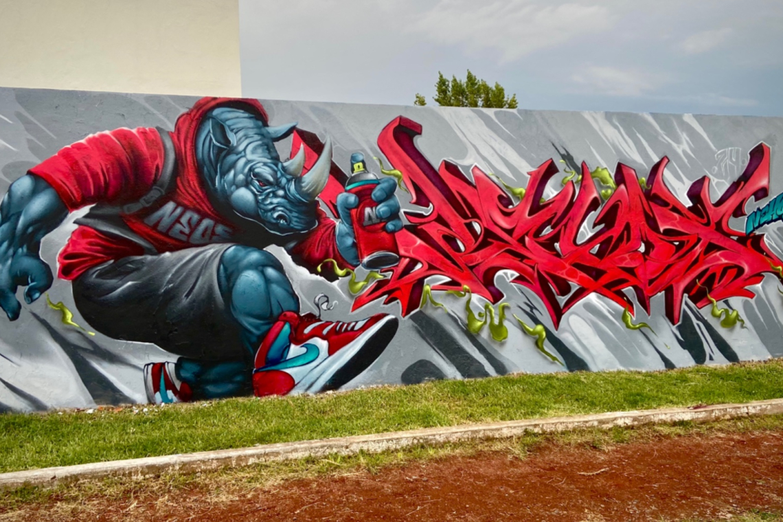 Nehos, artista urbano y egresado de la UAEMéx, llevará el graffiti mexicano a la novena edición de Kardo, en Rusia