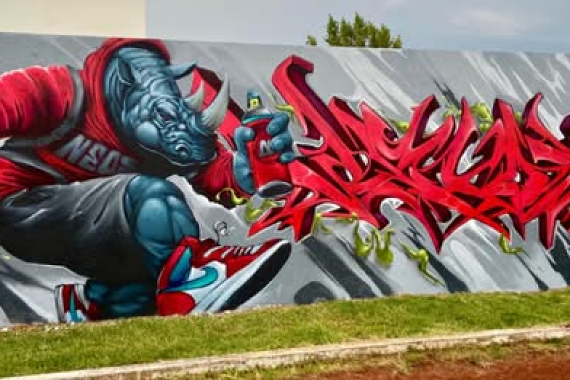 Nehos, artista urbano y egresado de la UAEMéx, llevará el graffiti mexicano a la novena edición de Kardo, en Rusia