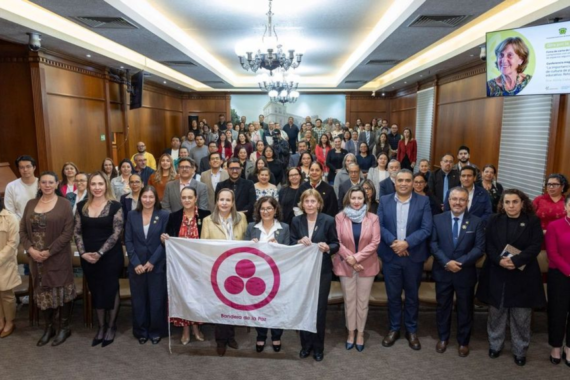 Hacer de la Universidad un espacio de paz exige  diálogo, igualdad y participación: rectora Paty Zarza