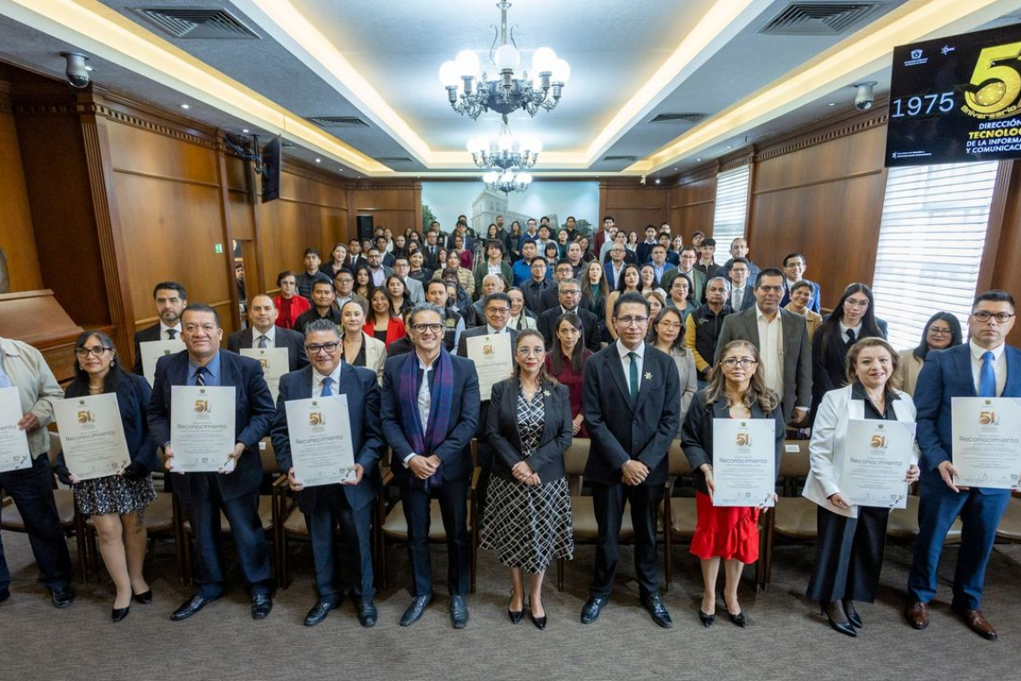  Innovación y nuevas herramientas digitales marcan 51 años de la DTIC en la UAEMéx