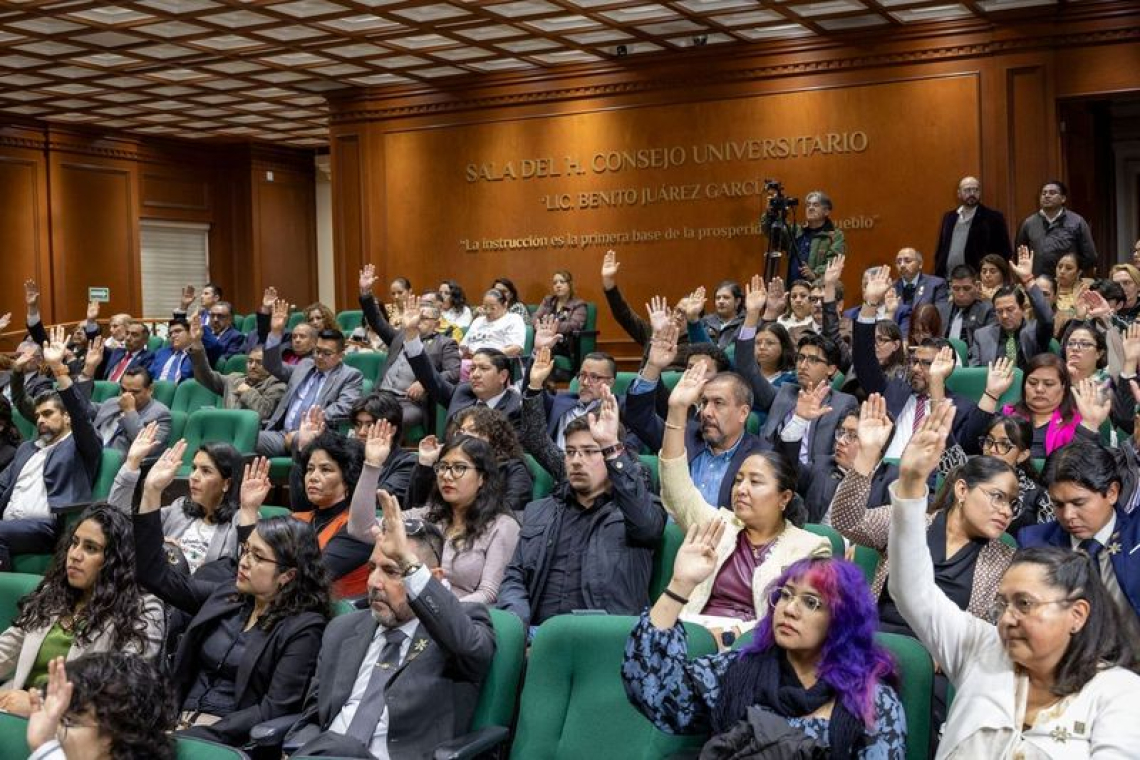  Consejo Universitario de la UAEMéx acuerda acciones para fortalecer la vida universitaria