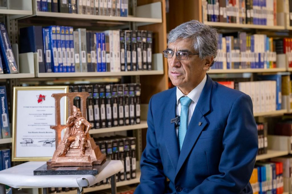 Luis Alejandro Escamilla Hernández:  35 años formando ingenieros en la UAEMéx
